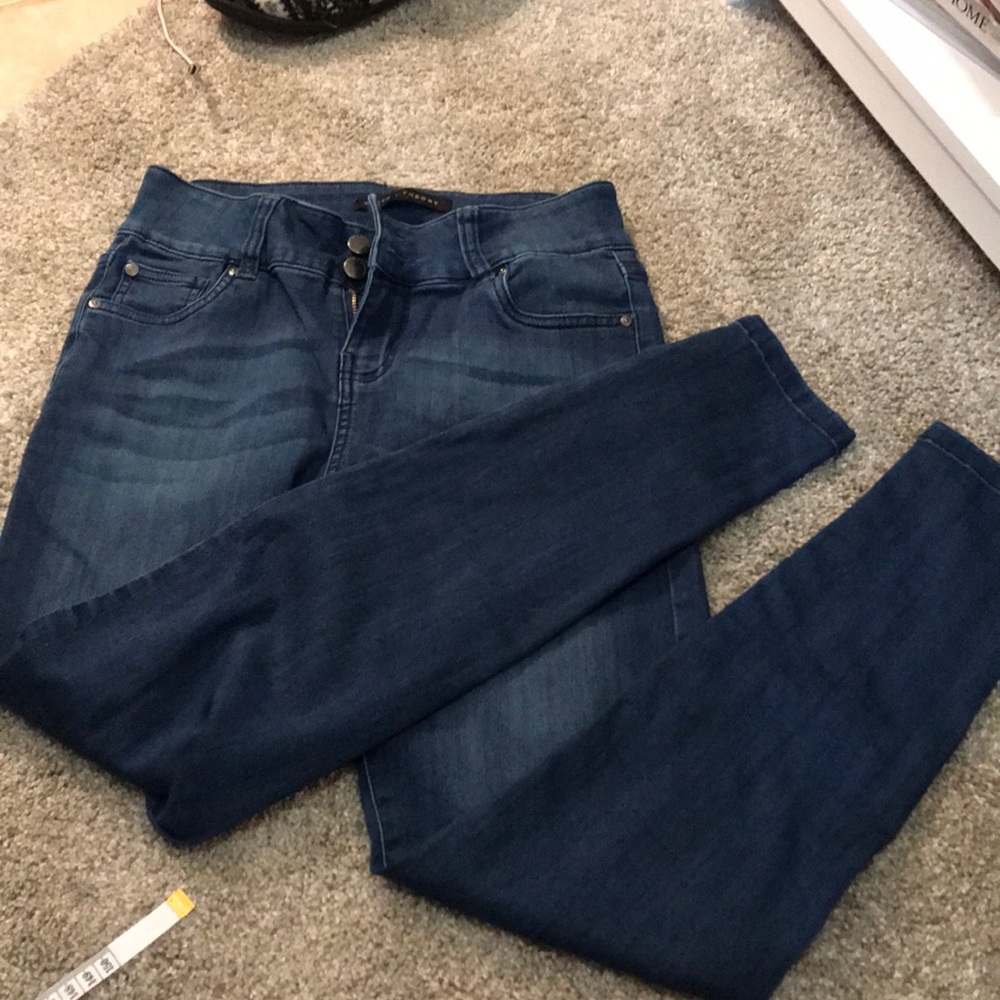 Hi waist skinny jeans